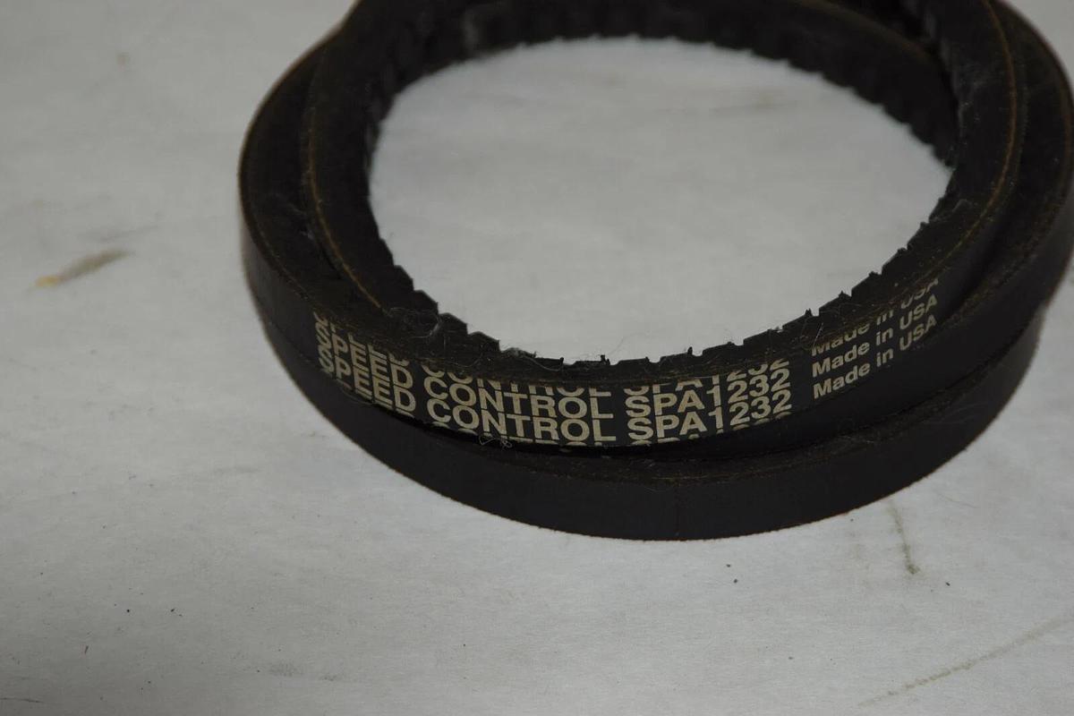 (New) Speed Control SPA1232 Cogged V-Belt USA SPA 1232 SPA-1232 Vbelt V-Belt