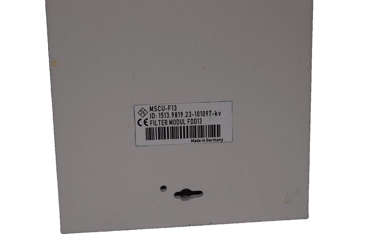 Used Rohde & Schwarz MSCU-F13 , MSCUF13 Plug-In Filter Unit Module