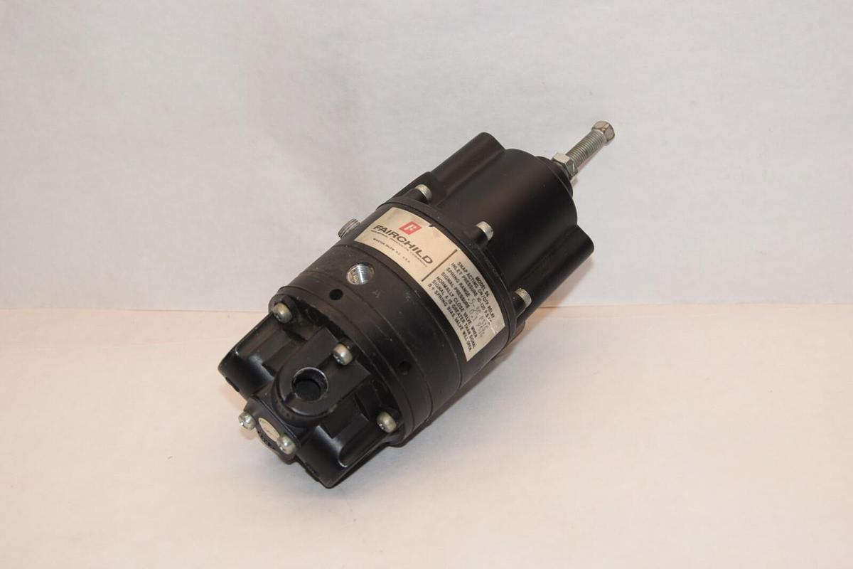 Used FAIRCHILD MODEL 24 0.5-30 SPRING RANGE 10-120psig Snap Acting ON/OFF Relay