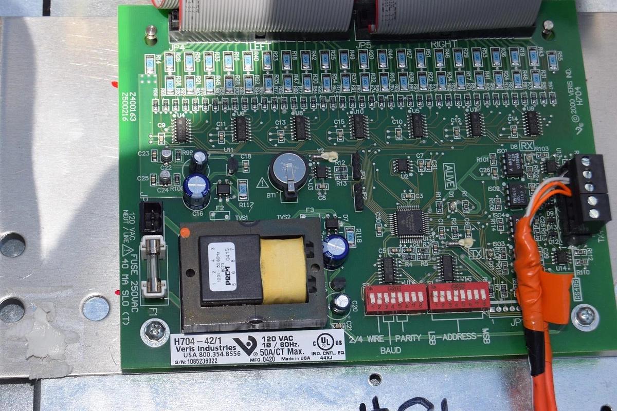 Used General Electric GE A-Series II Panelboard Panel AQF3424JBX 400A 208y/120 3ph 4w