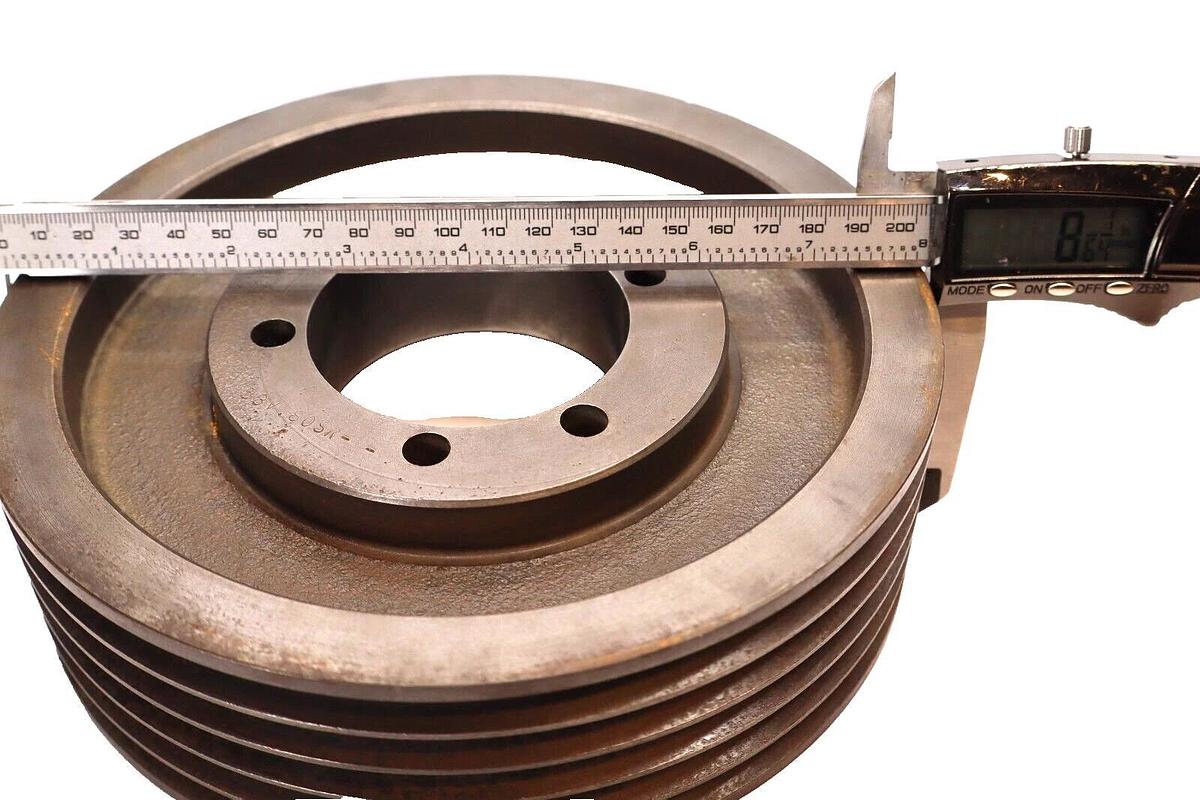 (NEW) MAUREY 53V-80SK , 53V80SK 2-3/4" Bore 5-Groove Pulley