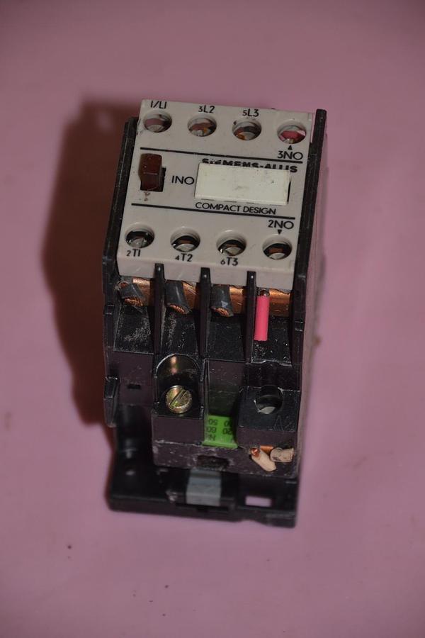 Used SIEMENS CONTACTOR C210C*3 C21OC*3 C210C *3 SIZE Sz 0 110/120v coil