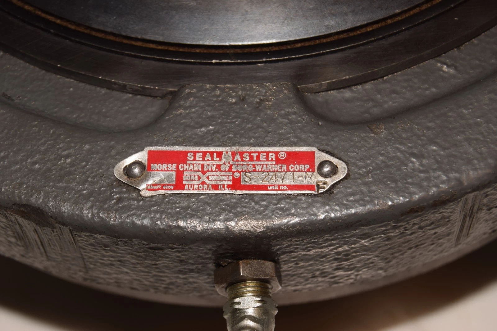 SealMaster 4 Bolt Flange Mounted Bearing S-2471-M S2471N 4-7/16" (NOS)
