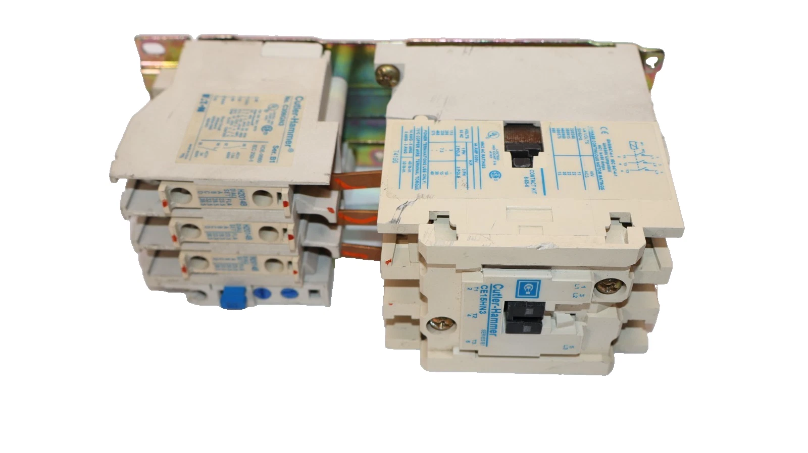 Cutler-Hammer Eaton Starter CE15HN3 C306GN3 660V 60A 60 Amp 120v Coil H2014B