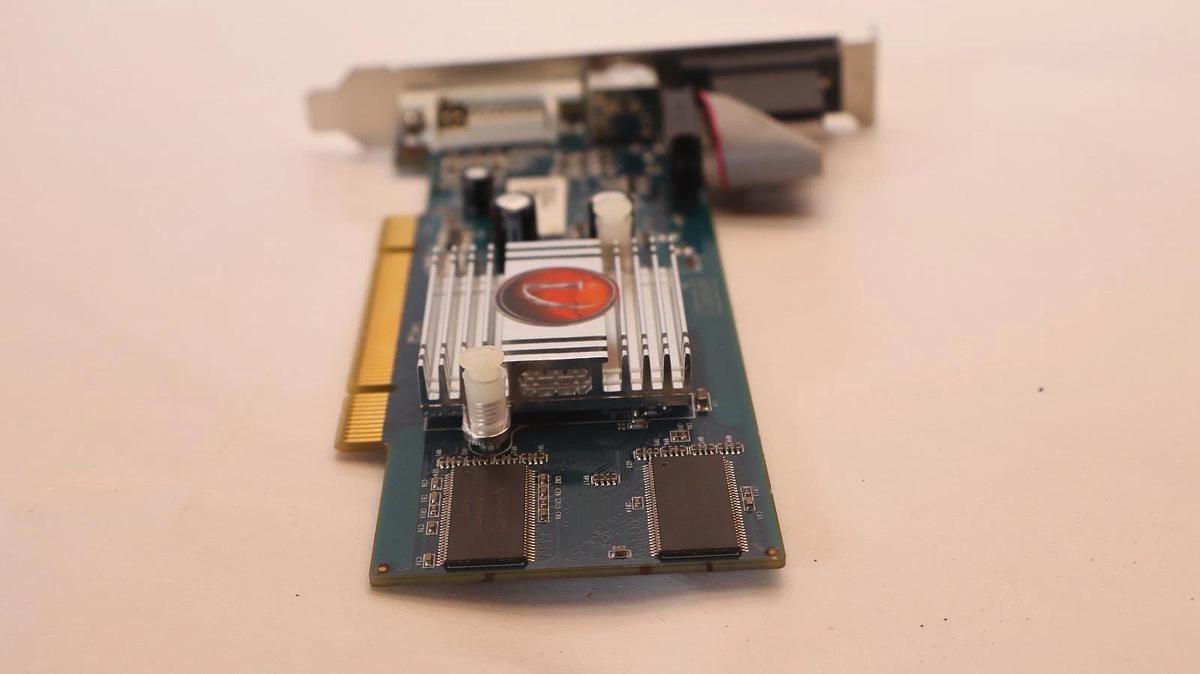 Used VT 7000 VT-400581HK VISION TEK 64MB DDR SDRAM pci video card VGA and DPI USED