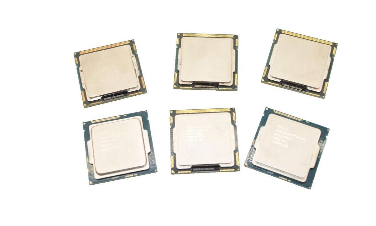 Used (Lot of 6) INTEL Core i3-4160 SR1PK 3.60GHz , X504A513 CPU Processor