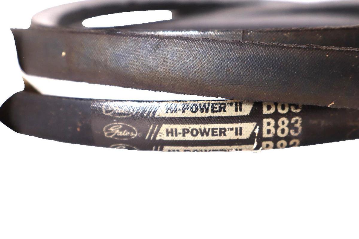 Gates Belt B83 , 9003-2083 Hi-Power II V-Belt (New)