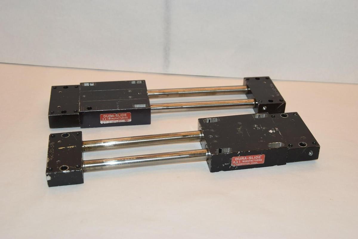 Used (Lot of 2) R&I Dura-Slide RGC-20-5-3/8 Pneumatic Slide