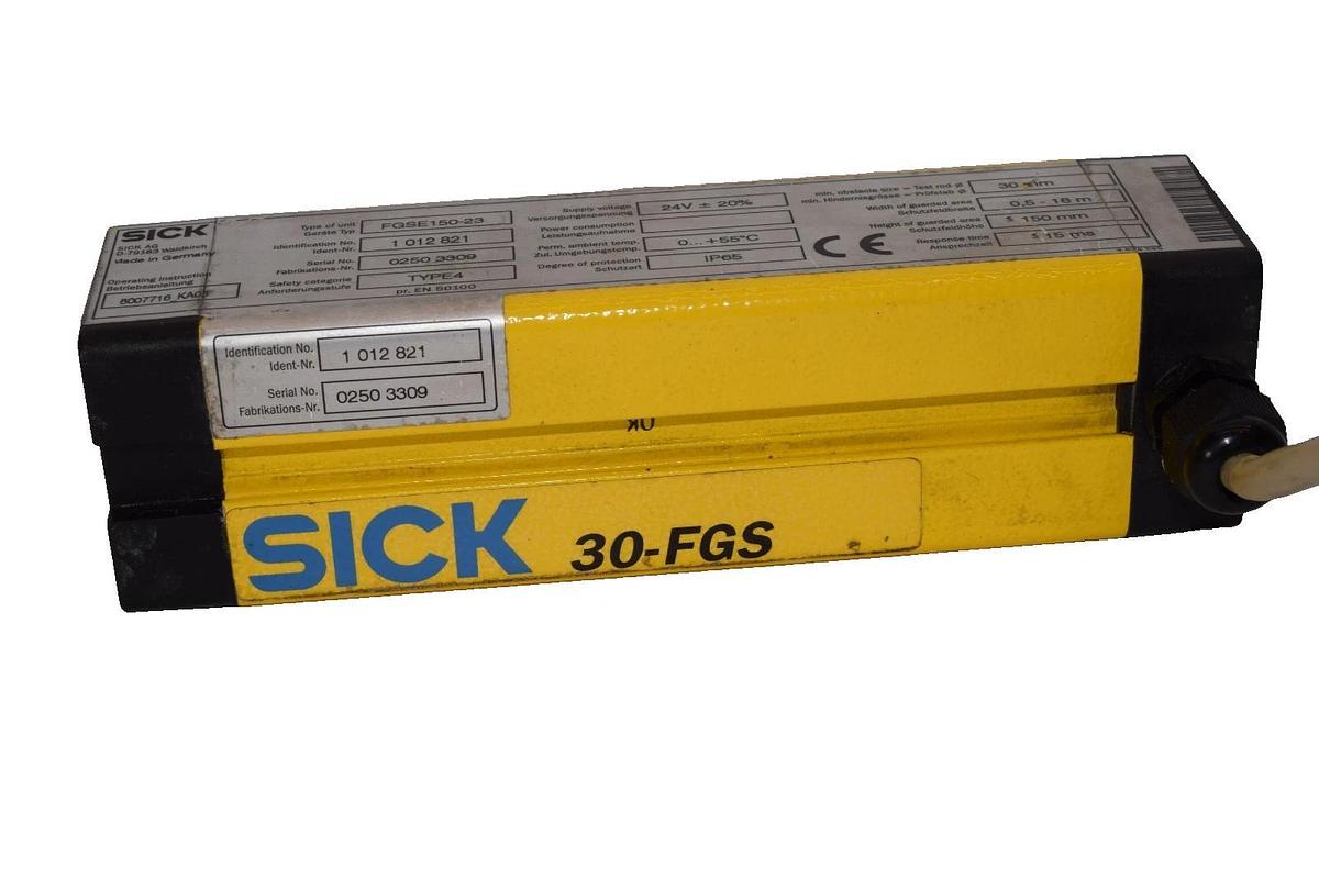 Used SICK  Receiver Light Curtain FGSE150-23 24V 30mm 30-FGS FGSE15023