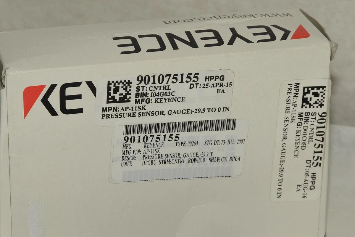 (NEW) KEYENCE AP-11SK AP11SK  -100kPa(-14.5psi) Pressure Sensor