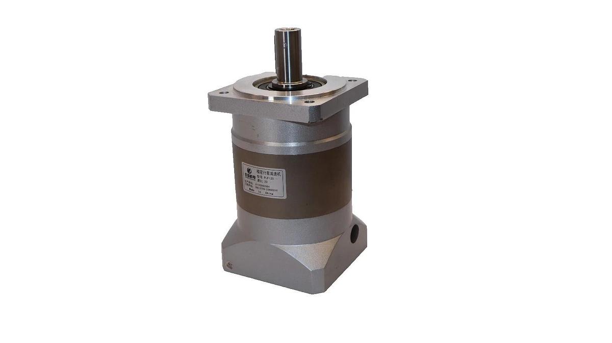 Used FENGXINJIDIAN PLF120 , 211028A0984 20:1 Ratio Planetary Gearbox Reducer