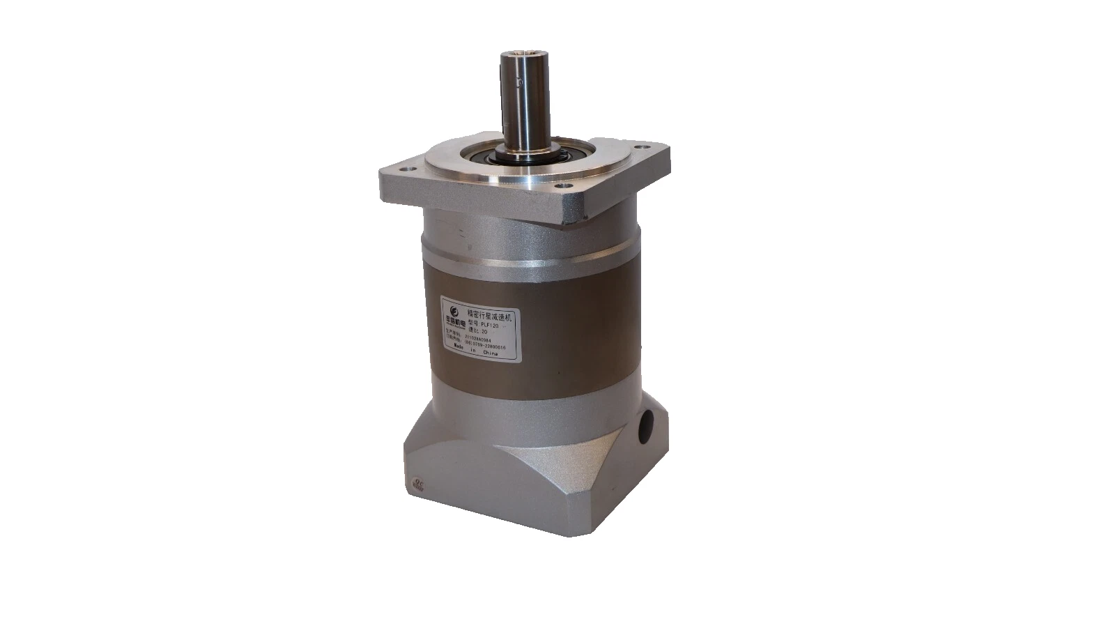 Used FENGXINJIDIAN PLF120 , 211028A0984 20:1 Ratio Planetary Gearbox Reducer