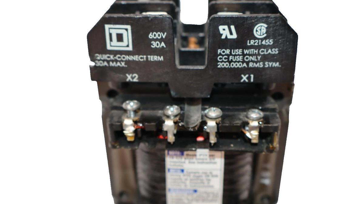 Used Square D Transformer with Fuse Holder 9070TF100D1M2
