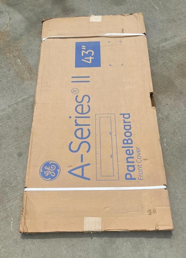 General Electric GE 43" A-Series II PanelBoard Front Surface Cover Panel AF43S