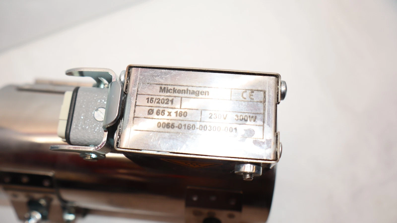 Mickenhagen Heating Element Ø65X160 230V 300W 0065-0160-00300-001 Tape Gerb