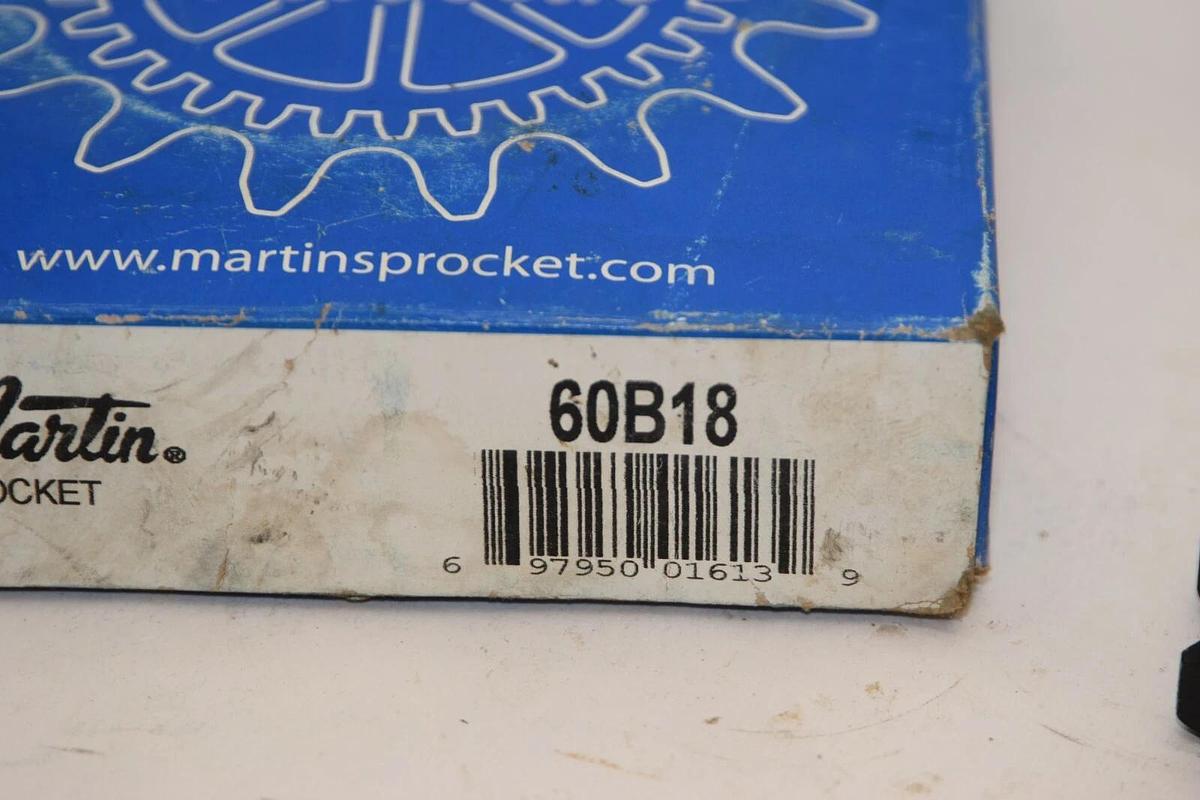 (NEW) MARTIN 60BTB18 18 Teeth 5/8" Bore Sprocket