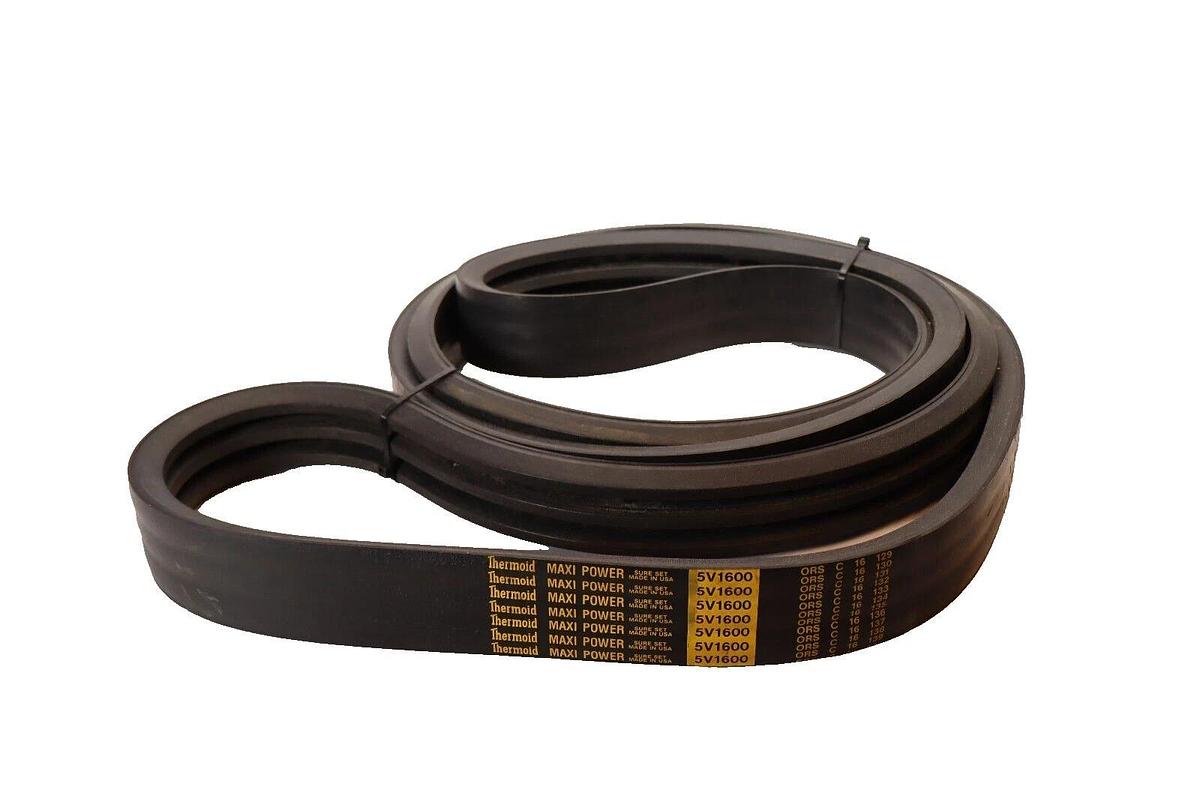 (NEW) THERMOID 5V1600 , 5V1600/3  3/5V1600 3-Rib Maxi Power V-Belt USA