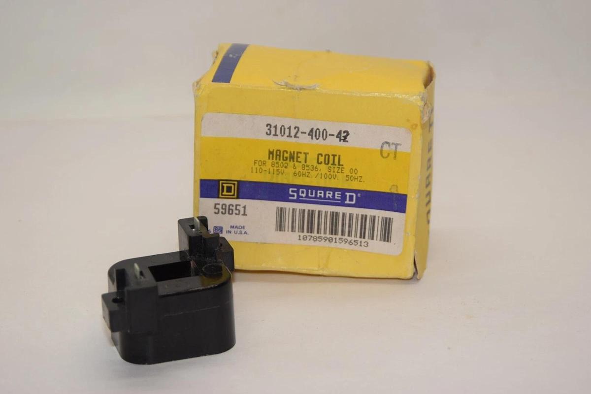 (NEW) SQUARE D 31012-400-42 110-115V 60Hz/100V 50Hz Magnet Coil USA