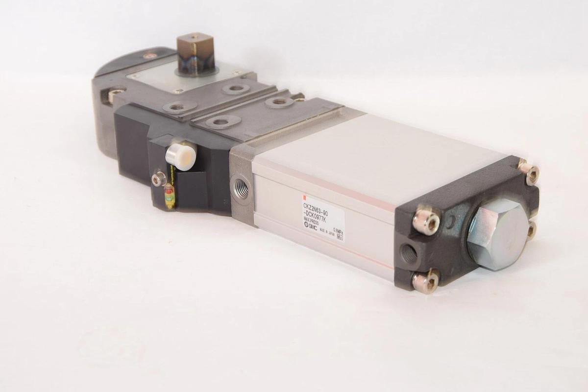 (NEW) SMC CKZ2N63-90-DCK0977K 0.8MPa Slim Line Clamp Pneumatic Cylinder
