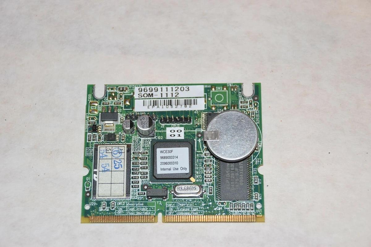 Used Advantech TPC-644 A1 01-3 SOM-1112  1906064402 9699111203 Mother board