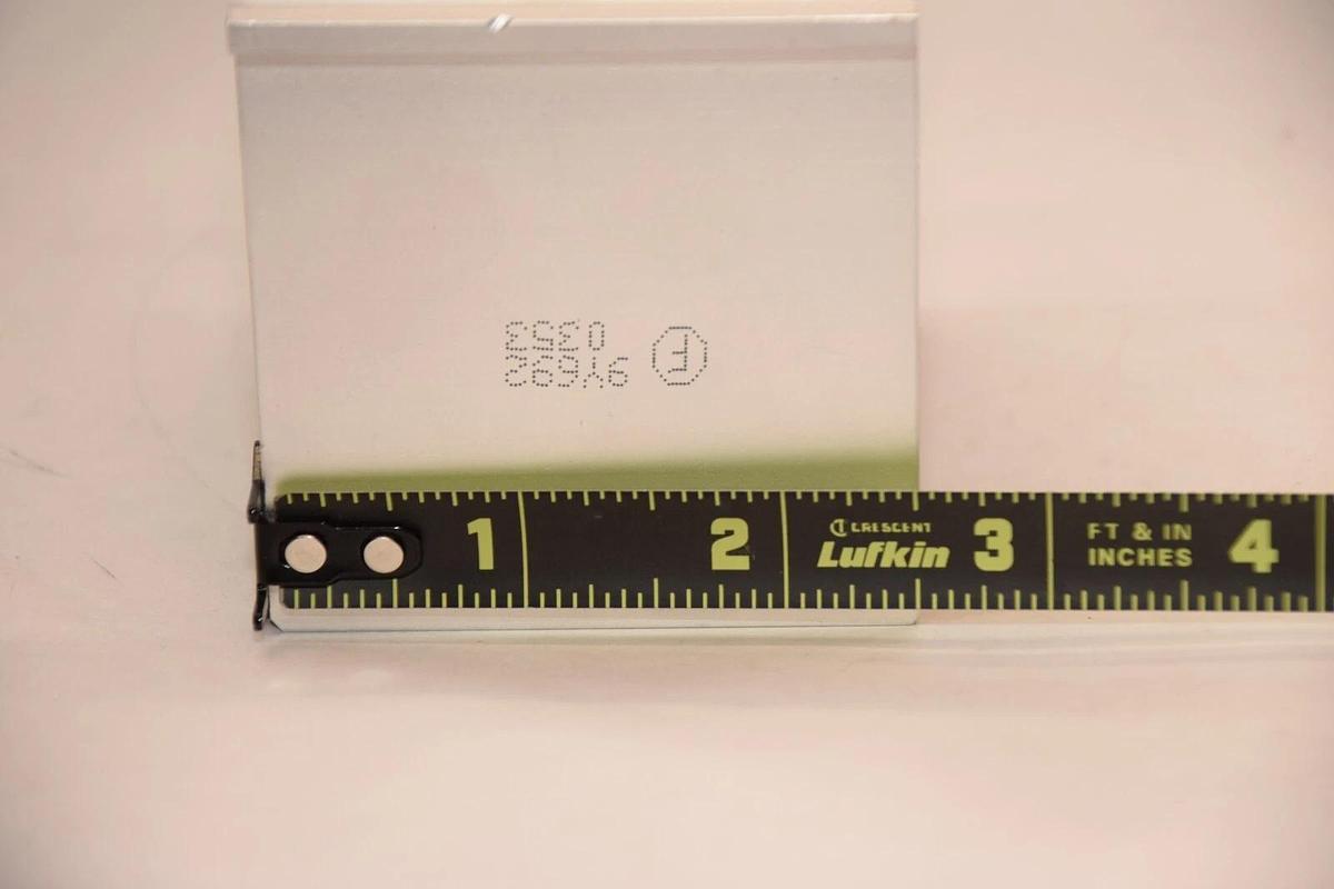 Used (Lot of 4) Aluminum Heat Sinks 3.5" L x 2.75" W x 2.5" D