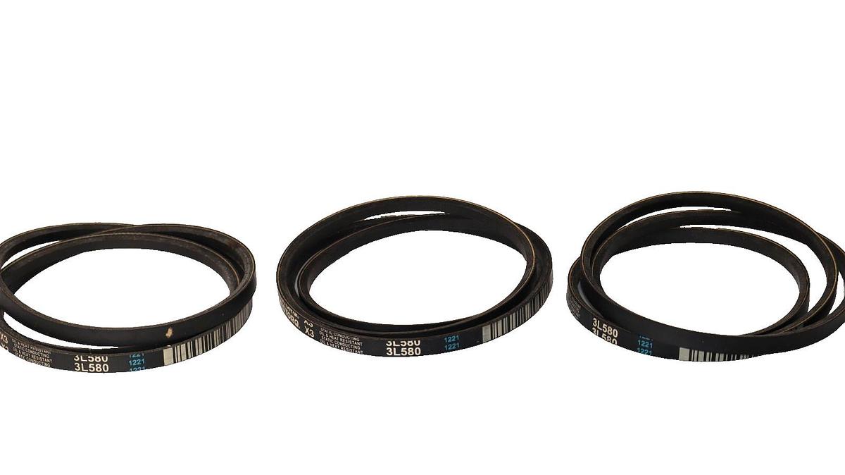 (NEW - Lot of 3) BESTORQ 3L580 X3 V-Belt