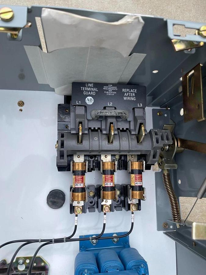 Used ALLEN BRADLEY Motor Control Center MCC Unit 2100D-FJC-24J M-521787 2100