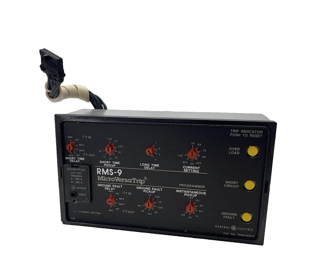 GE RMS-9 PROGRAMMER MicroVersaTrip GE TS20LSIGT2  RMS9  TR6S600J (New takeout)