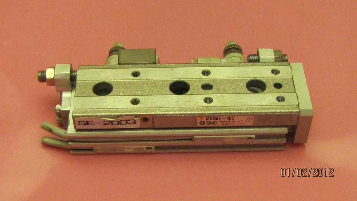Used SMC CYLINDER MXQ6L-40C MXQ6L 40C MXQ6L40C
