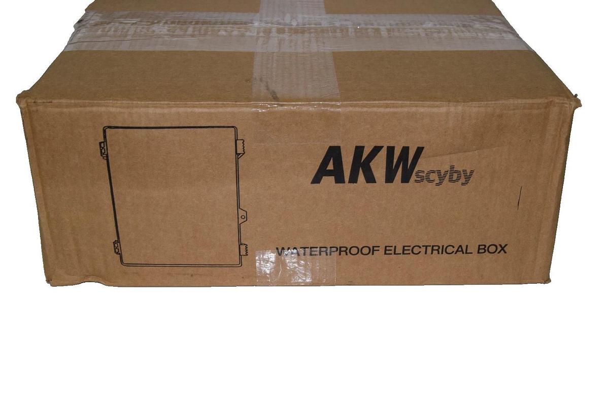 Akwscyby Waterproof Electrical Box 18x12.5x6" JB-H7001 JBH7001  (New)