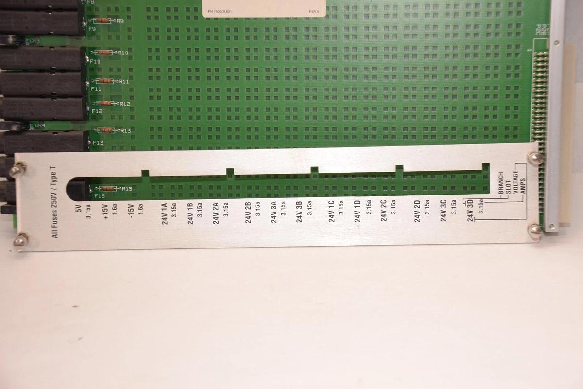 Used SIEMENS 750800-90 , F-750803-A Motor Control Board