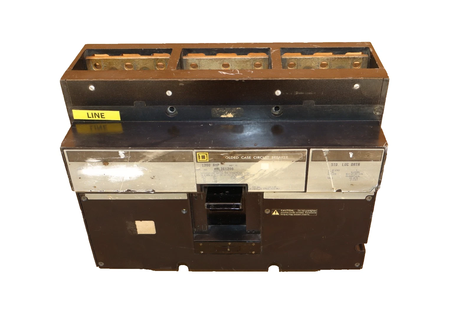 Used Square D Ciruit Breaker 1200A NAL361200 1200 Amp Ser 1 600v