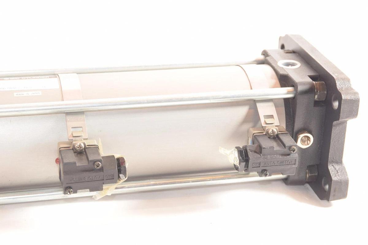 (NEW) SMC CDL1G100-450F-H-A373 9.9kgf/cm2 Switch/Lock Pneumatic Cylinder