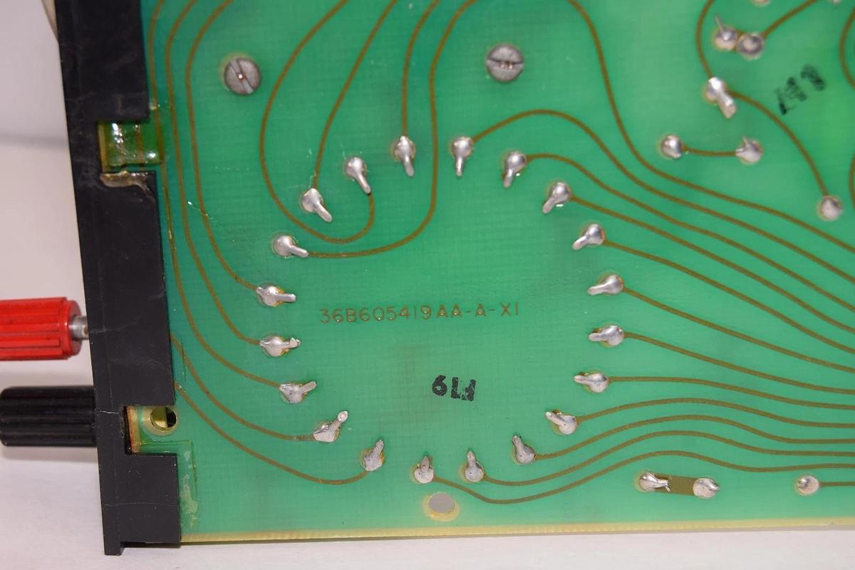 Used General Electric GE  Meter Card Analog Meter 193X481AAG01 193X48IAAG0I