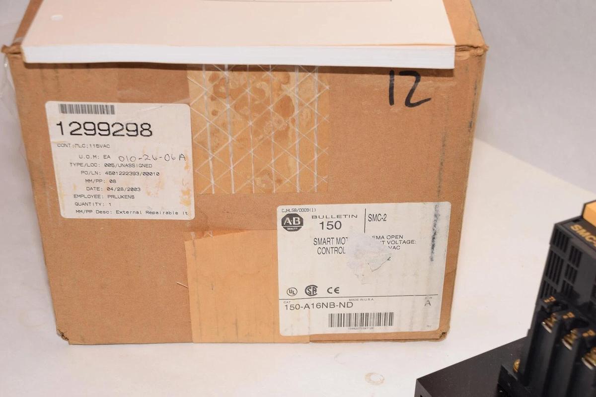(New) ALLEN BRADLEY 150-A16NB-ND Series A 3Phase Smart Motor Controller
