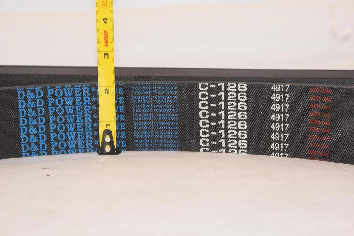 (NEW) D&D C-126 2/C126 2C126 Power Drive 2 Ribbed V-Belt