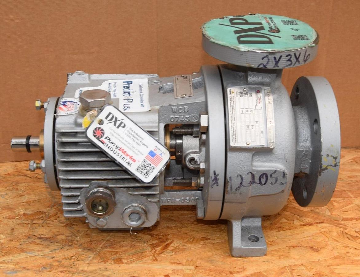 PumpWorks Industrial DXP Pump 450191738 316ss GRP1 2x3-6 2x3x6 (Refurbed)