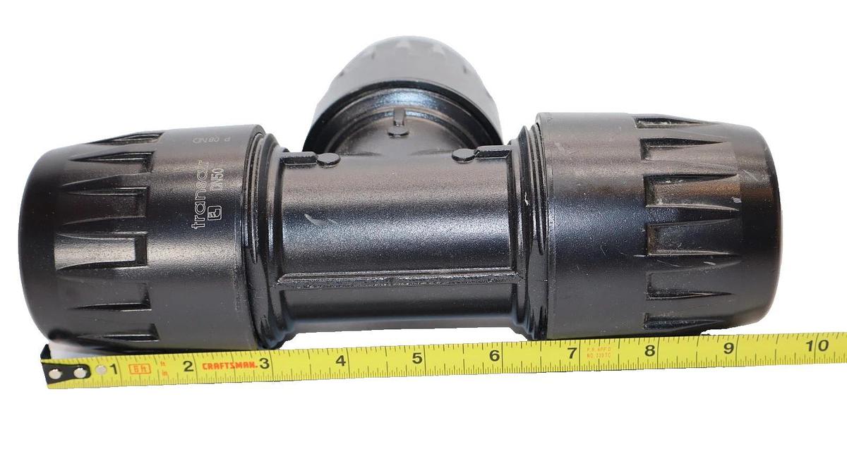 PARKER / TRANSAIR 6604 50 00 , 66045000 2" Tee Fitting (NEW)