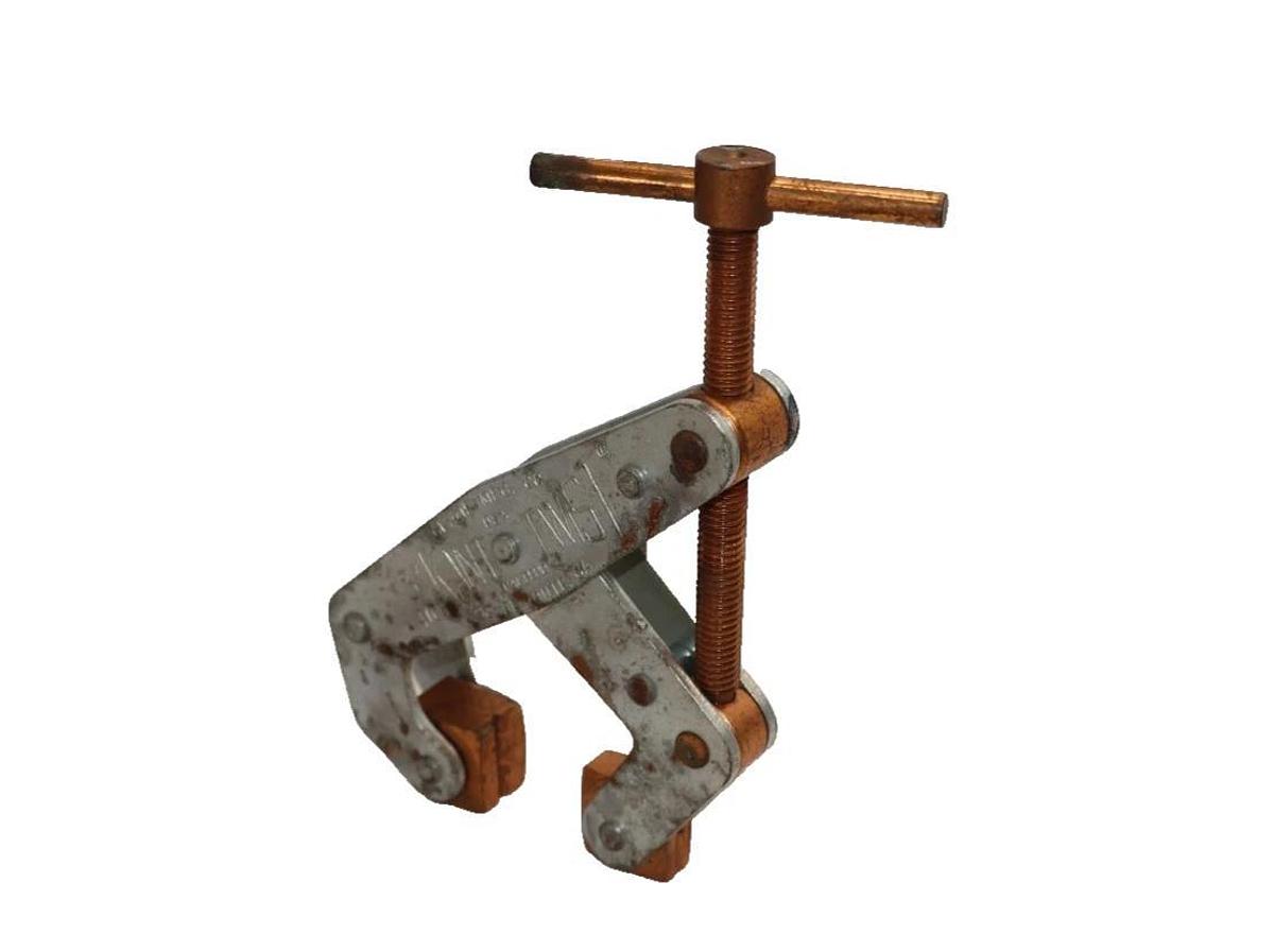 Used Clamp Mfg. Kant Twist Clamp No. 410, 3"  T-handle Multipurpose Welding Clamp