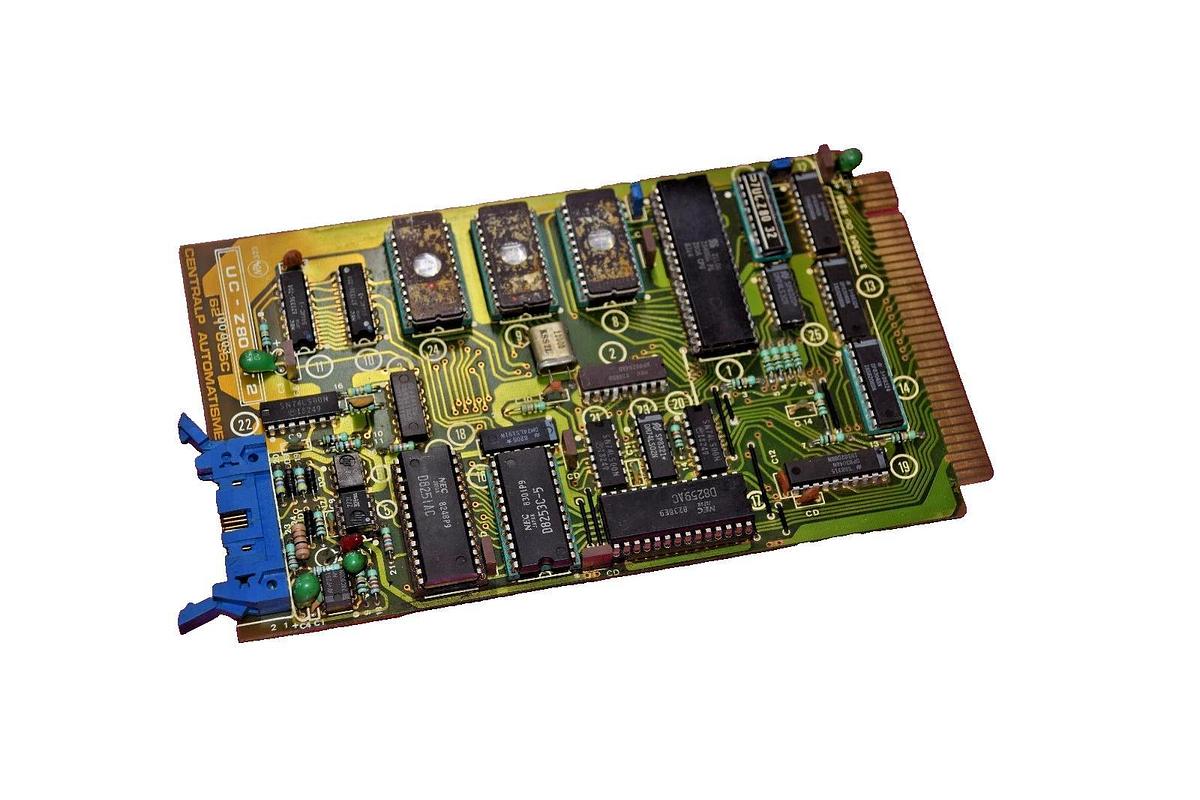 Used CENTRALP AUTOMATISMES A621 036 S A 621 036 S A621036S UC-Z80-T2 CIRCUIT BOARD