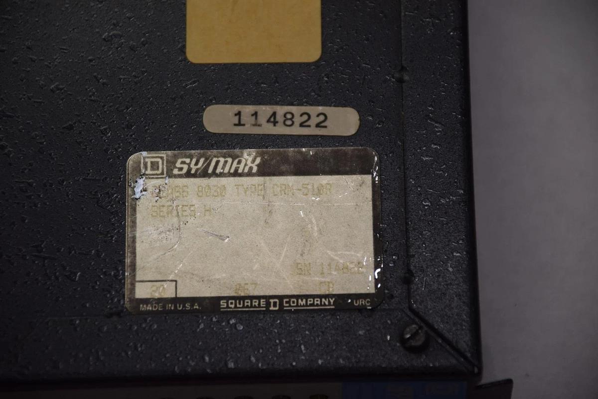 Used SQUARE D SY/MAX 8030 CRM-510R SERIES H INTERFACE MODULE