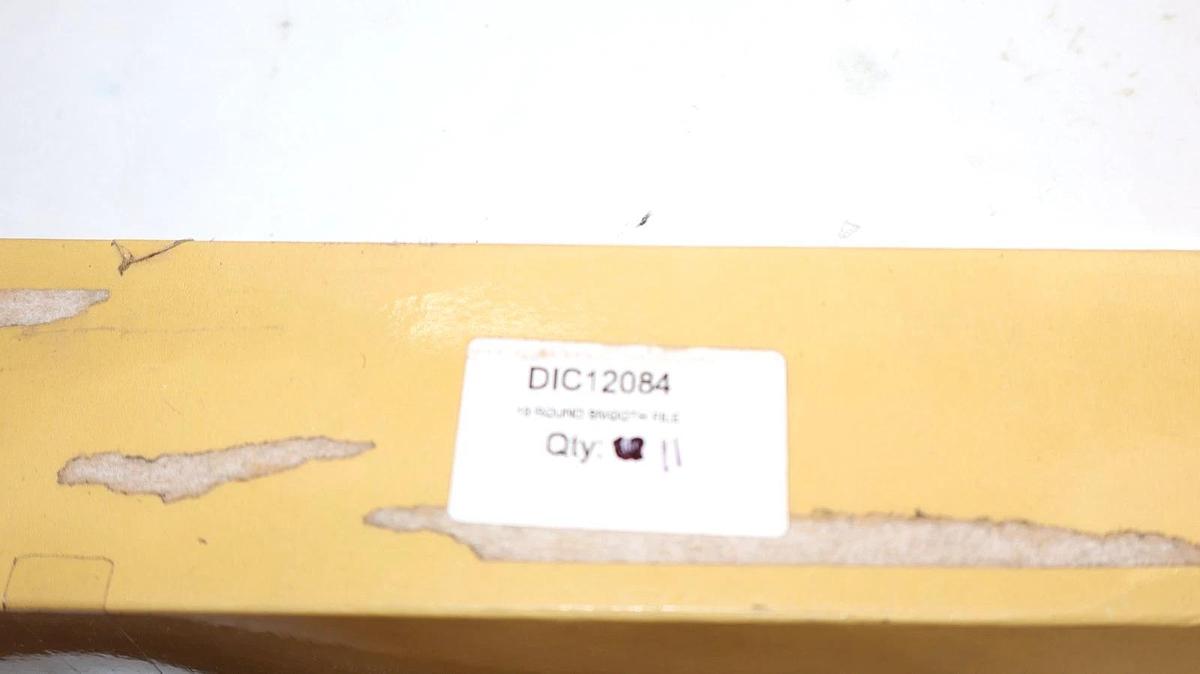 Wood Miller 10" File Round Smooth DIC12084 (New - Box of 11)