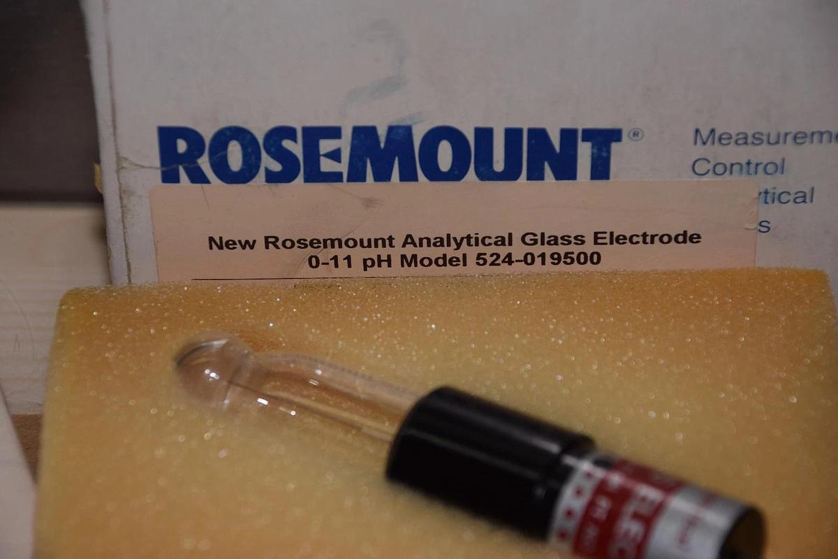ROSEMOUNT ANALYTICAL 524-019500 524019500 Analytical Glass pH Electrode Ph 0-11