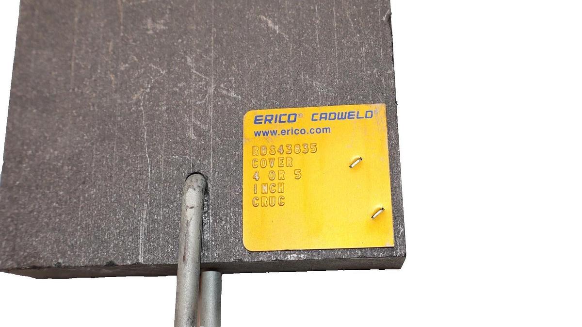 Erico Cadweld RBS43835 4" or 5" Crucible Cover (New)