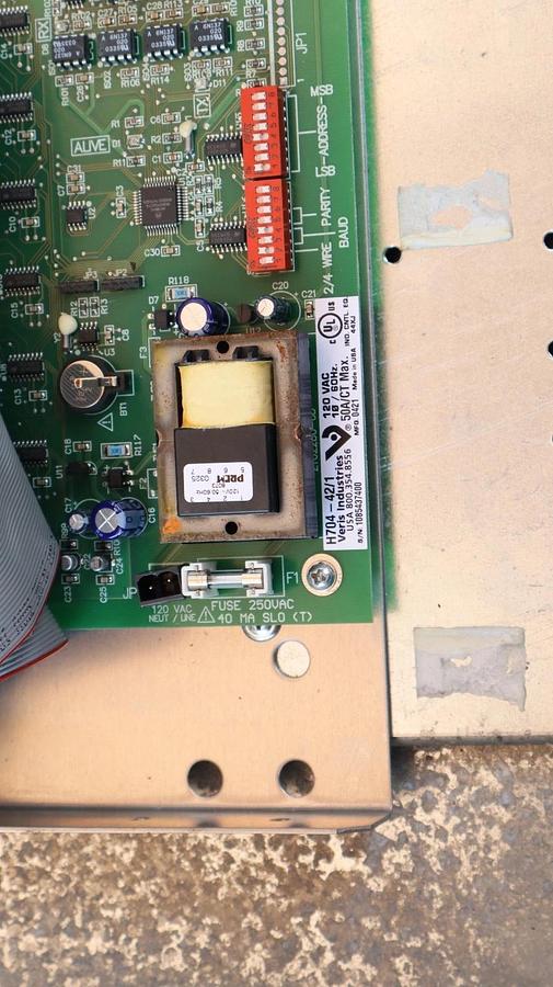 Used General Electric GE ASeries 400A Panelboard Panel AQF3424JBX 208y/120v 3ph 4w 42