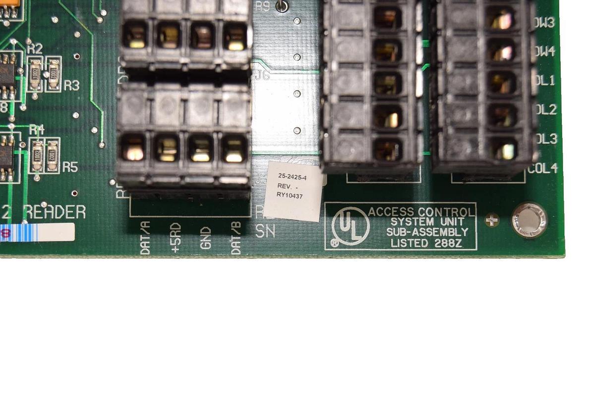 Used Johnson Controls PCBA S300 2 Reader Access Control Circuit Board PCBAS300