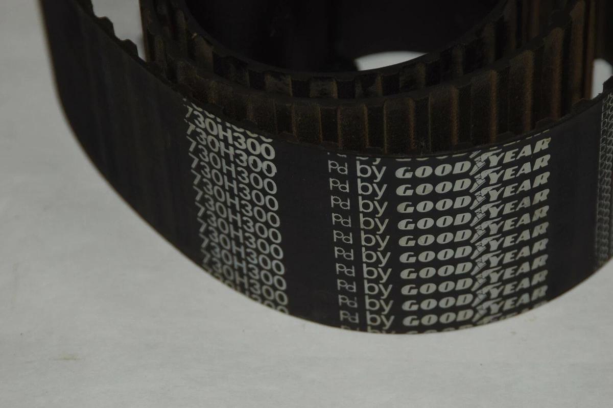 (New) Goodyear 730H300 Timing Belt 1844 USA 730 H 300 730-H-300