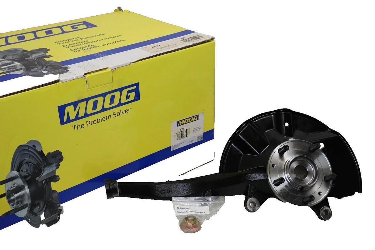 Moog Suspension Knuckle Assembly LK011 Front Left Wheel Bearing and Hub 522084