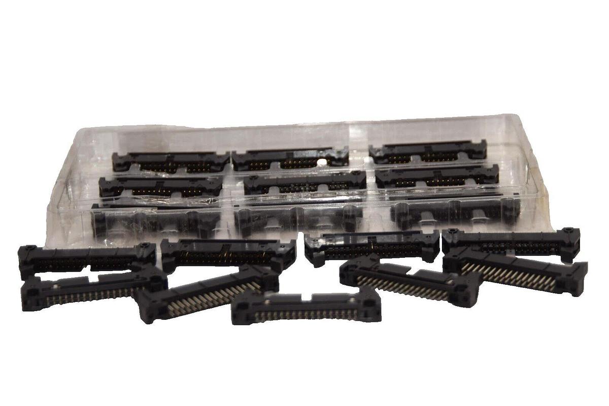 (NEW -Lot of 18) 3M 3431 , N3431-6202RB Connector Header Vertical 34 Pin 1" 2Row