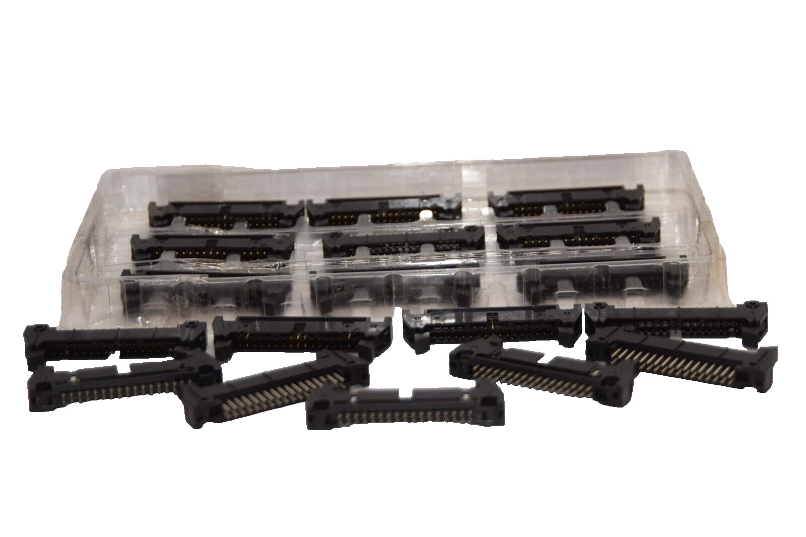(NEW -Lot of 18) 3M 3431 , N3431-6202RB Connector Header Vertical 34 Pin 1" 2Row